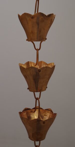 Star Flower Rain Chain