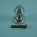 Window Shutter Knob - Reeded Style