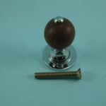 Window Shutter Knob - Rosewood