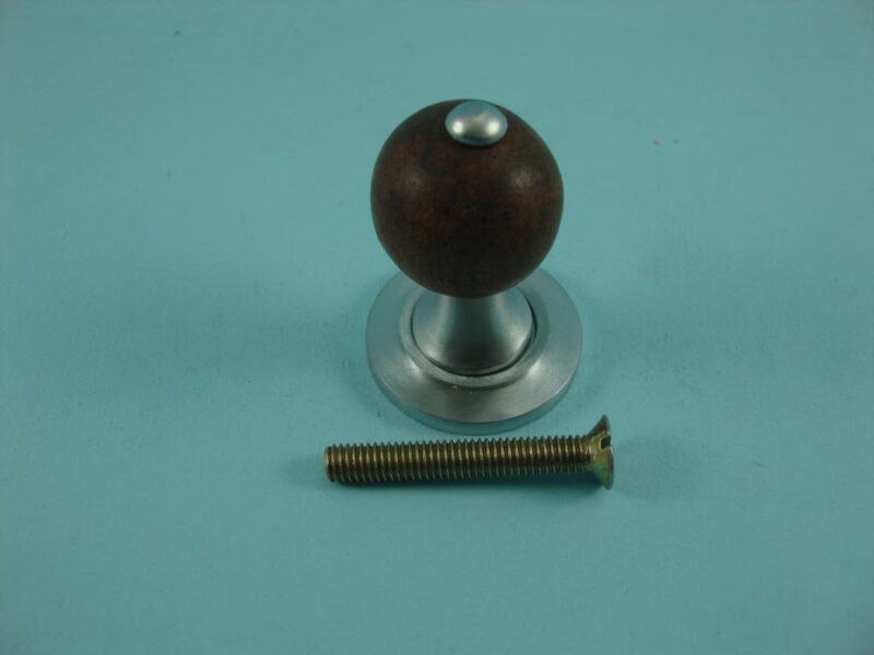 Window Shutter Knob - Rosewood