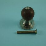 Window Shutter Knob - Rosewood