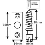 Simplex Hinge Screw