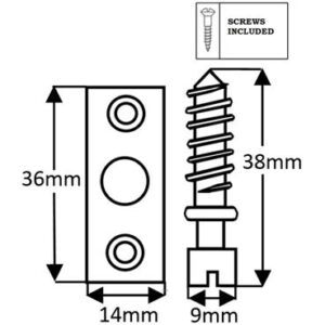 Simplex Hinge Screw