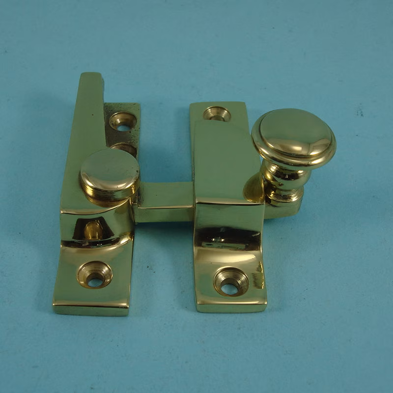 Straight Arm Fastener - Raised Round Knob - Non-Locking