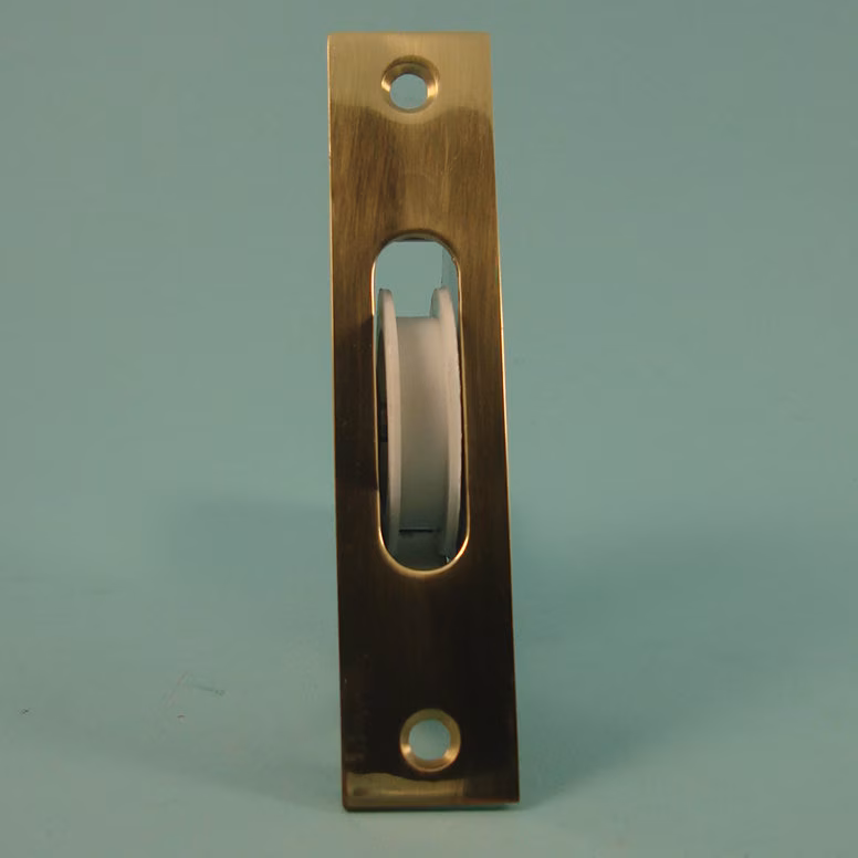 1 ¾" Nylon Wheel Pulley - Square Faceplate