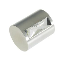 Cylindrical Crystal Mortice Knob