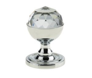 Acorn Crystal Mortice Knob