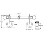 Victorian Sash Bar: Ball Ends