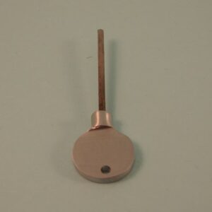 Brass Key - To suit our Range of Lockable Fasteners with a Grub Screw