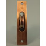 2" Brass Wheel Pulley - Square Plate