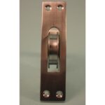 2" Heavy Duty Ball Bearing Brass Wheel - Square Faceplate