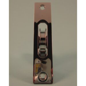 1 ¾" Ball Bearing Brass Wheel Pulley - Square Faceplate