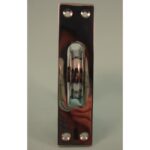 2 ¼" Heavy Duty Ball Bearing Brass Wheel - Square Faceplate