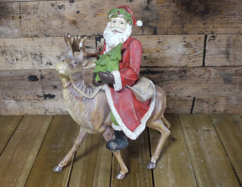 Santa On Reindeer
