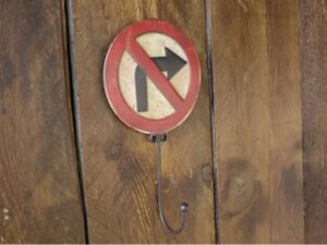 No Right Turn Hook