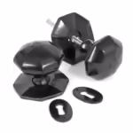 Octagonal Mortice/Rim Knob Set