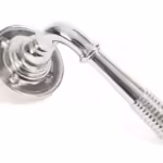 Reeded Lever on Rose Set
