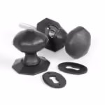 Octagonal Mortice/Rim Knob Set