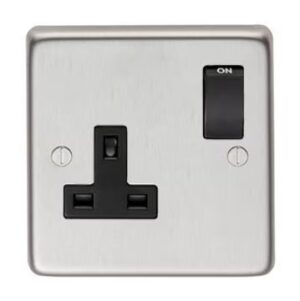 Single 13 Amp Switched Socket