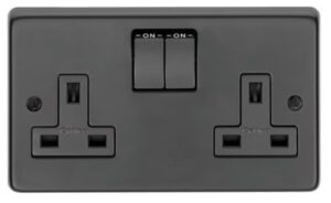 Double 13 Amp Switched Socket