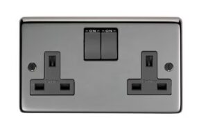 Double 13 Amp Switched Socket