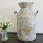 Galvanised Milk Churn