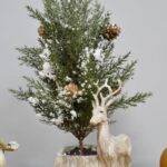 Christmas Tree In Stag Pot