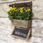 Wall Planter with Chalk Board
