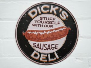 Sign (Dicks Delhi)