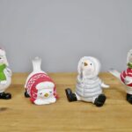Set of 4 Christmas Birds