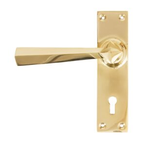 Straight Lever Lock Set