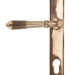 Reeded Slimline Lever Espagnolette Lock Set