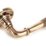 Reeded Lever on Rose Set