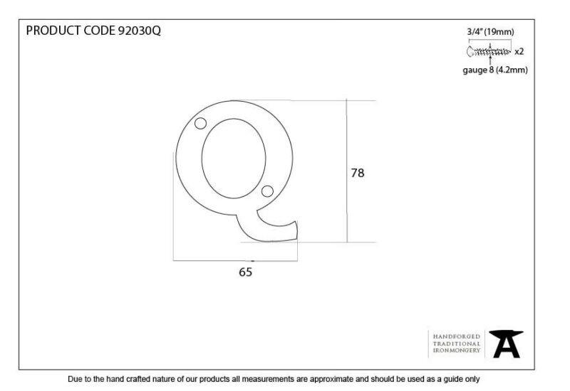 92030Q Drawing