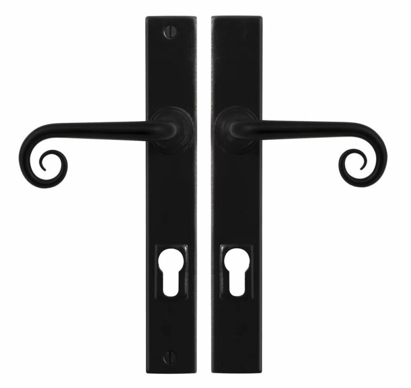 Curl - Multipoint Entry Lever - Right Hand - Sprung/Unsprung