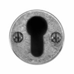 Euro Keyhole Escutcheon Round
