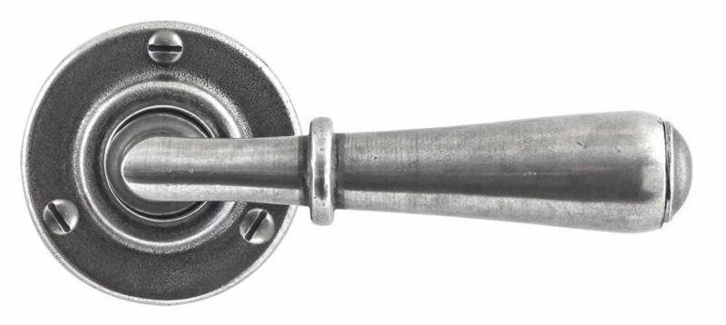 Fenwick Lever Handle On Backplate - Sprung