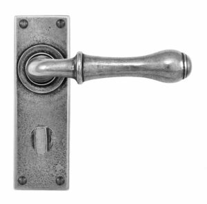 Derwent Lever Door Handle On Bathroom - Sprung