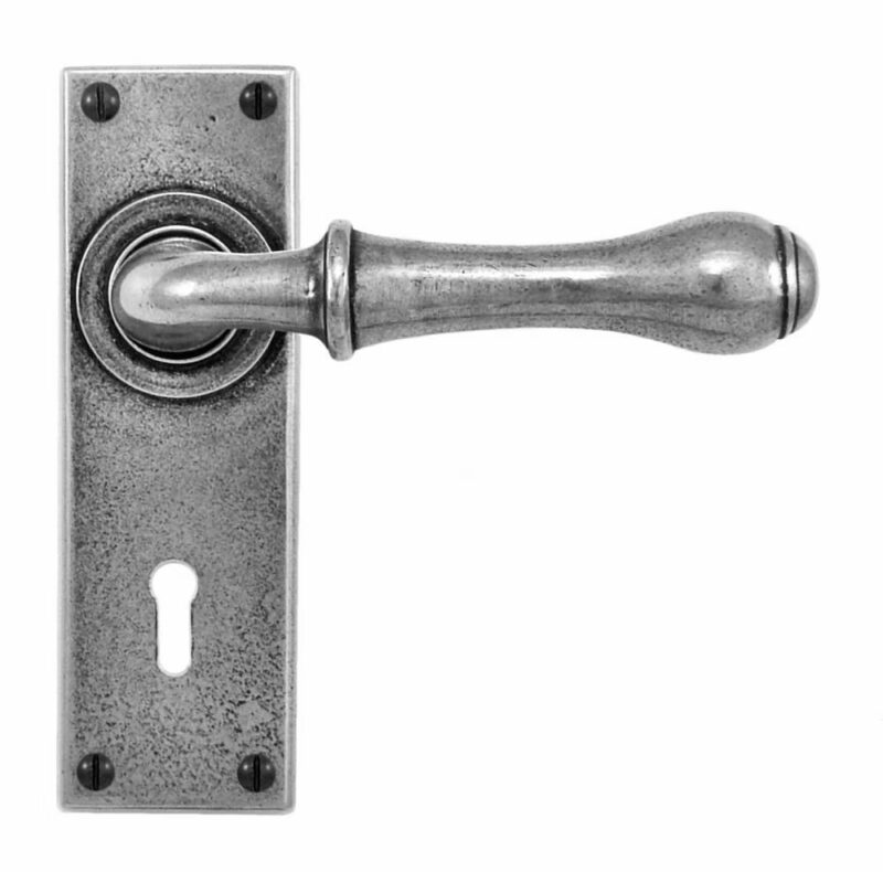 Derwent Lever Door Handle On Lock Backplate - Sprung