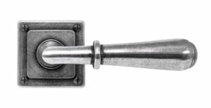 Fenwick Lever Handle On Backplate - Sprung