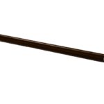 Jarrow Round Chocolate Leather Bar Handle - Large