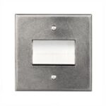 Wallplate - 6A Triple Pole Fan Isolator Switch Interior Plate Only