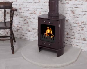 Sandstone Curved Stove Hearth