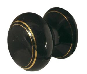 Goldline Porcelain Wardrobe Knob