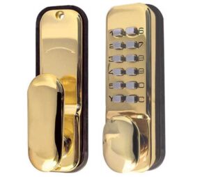 Digital Door Lock with Holdback