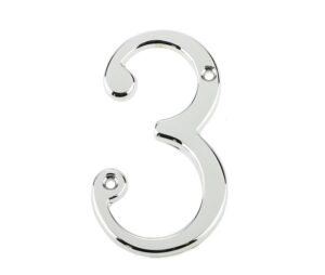 Screw Fix Numerals - 3