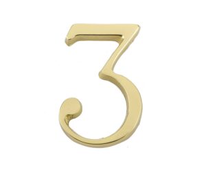 Pin Fix Numerals - 3