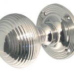 Reeded Mortice Knob