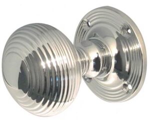 Reeded Mortice Knob