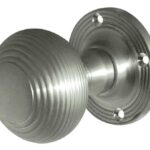 Reeded Mortice Knob